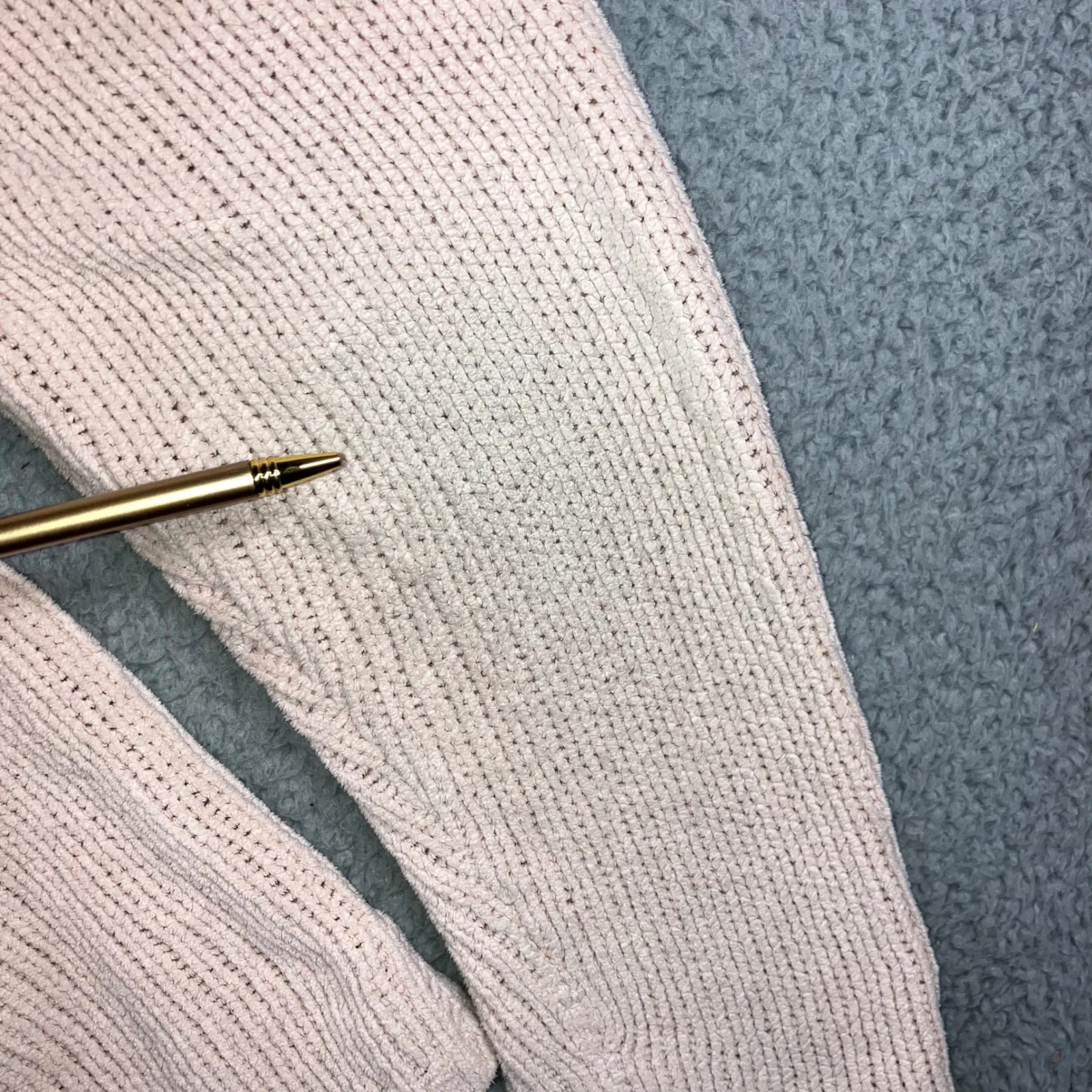 ORVIS Cardigan Women Large Pink Button Front Grandma Sweater 90s Retro Flaw - Image 11