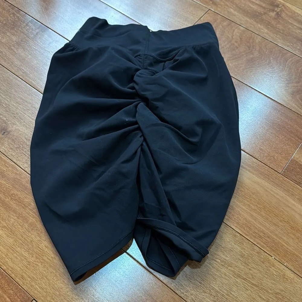 Athleta Black Transcend Skort Pencil Skirt Size SP - Image 5