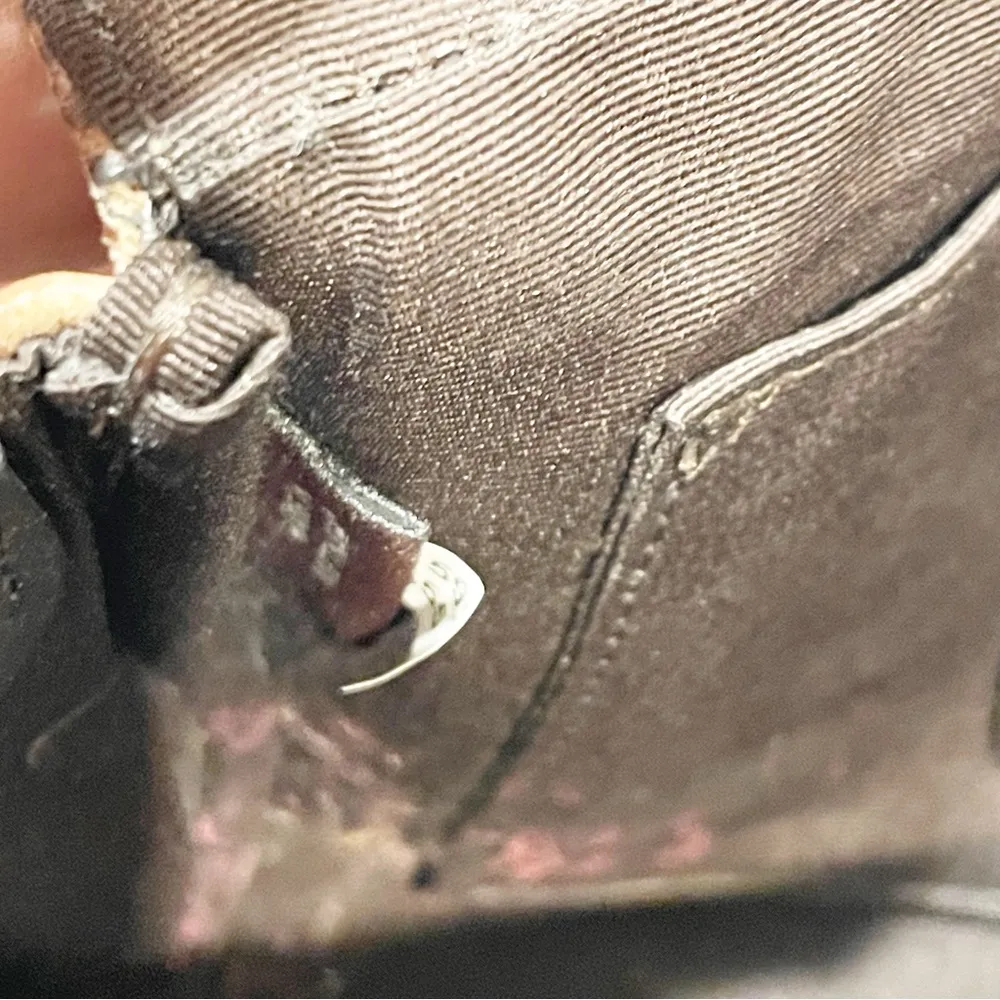 Coach Brown Snake Mini Ruby Leather Crossbody Clutch #35555 - Image 4