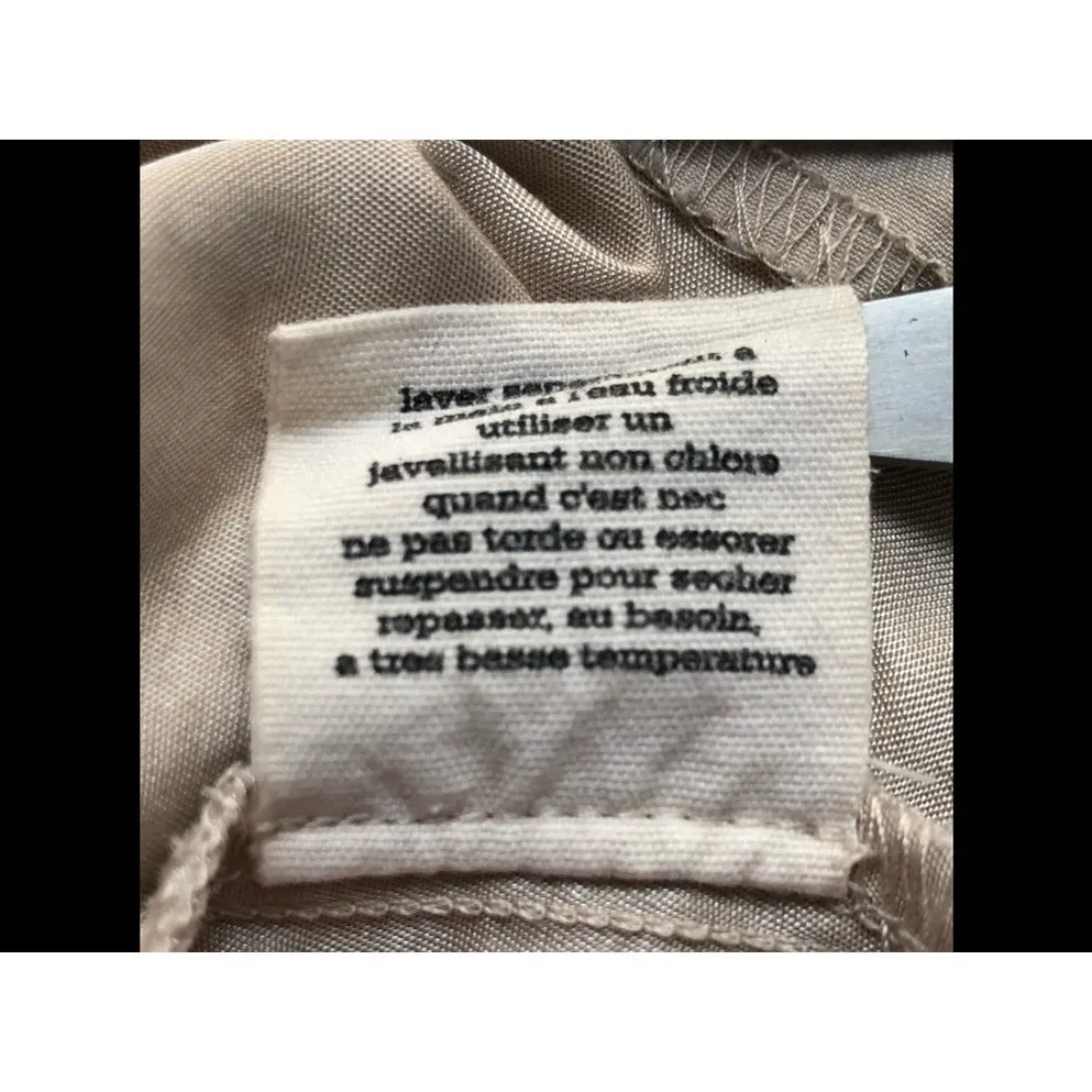 Urban Outfitters Silence + Noise Cold Shoulder Mini Dress Tan XS - Image 12