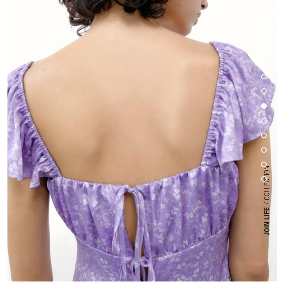 NEW Zara lilac satin effect dress - Image 6