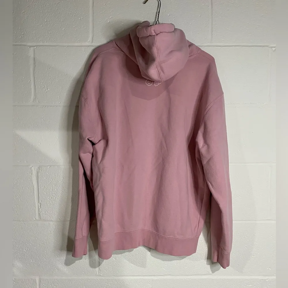 Pink glossier hoodie large - Image 4