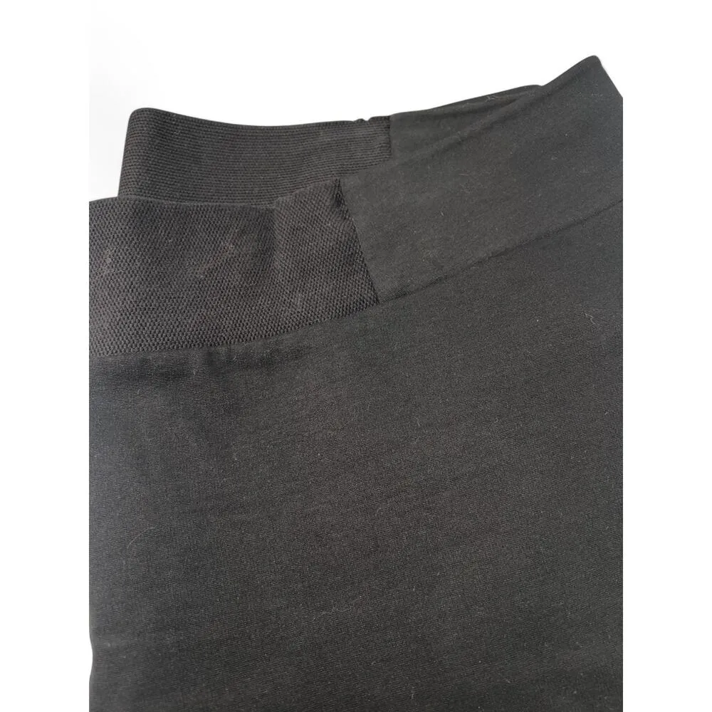 Eileen Fisher | XL | Straight Leg Pull On Pant Trouser 31" Inseam Black Women's - Image 3