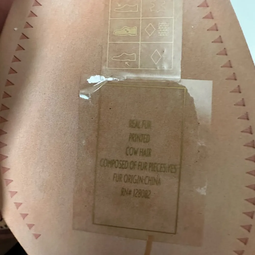 DV by Dolce Vit Dolce Vita Silma Bootie Leopard Calf Hair Size 9 - Image 7