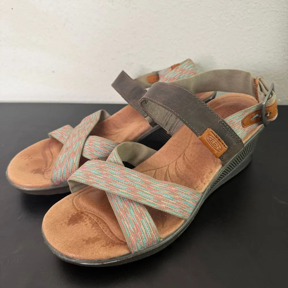 Keen Womens Skyline Wedge Comfort Sandal Size‎ 8 Arch Support Outdoor Shoes - Image 12