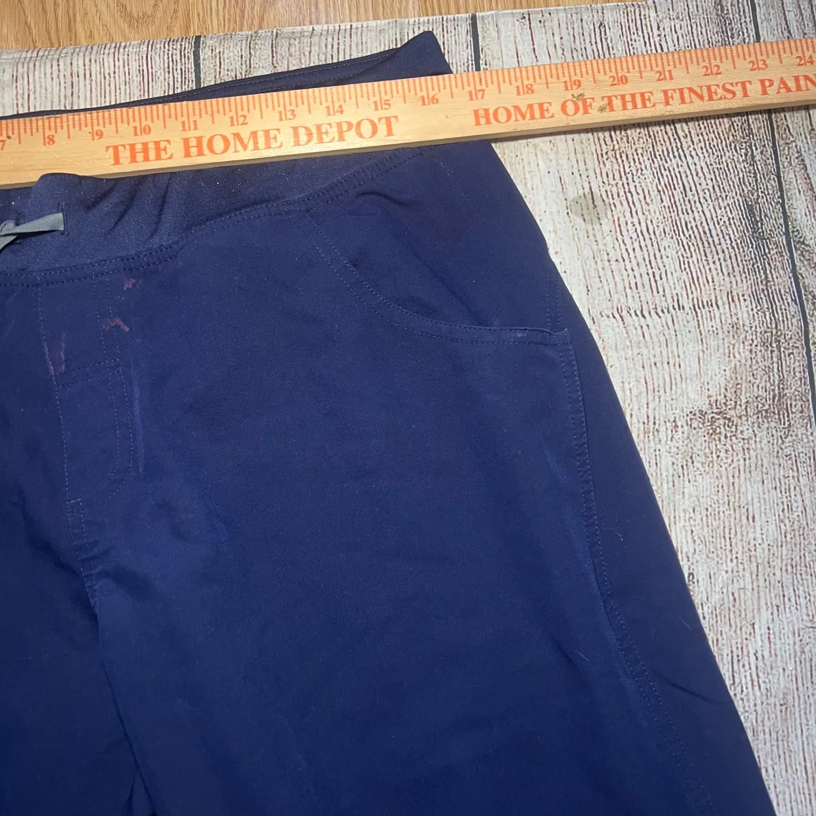 Figs Kade Cargo Scrub Pants Womens Large Tall Blue Technical Collection T21004 - Image 5