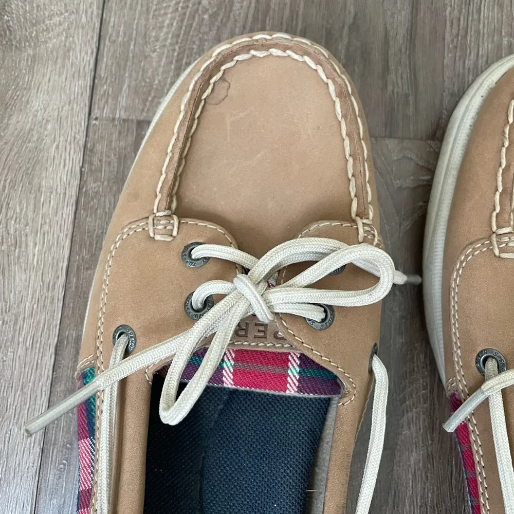 Sperry Topsider Original 2 Eye Boat Shoe Deck Slip On Leather Loafer Women’s 10M - Image 6