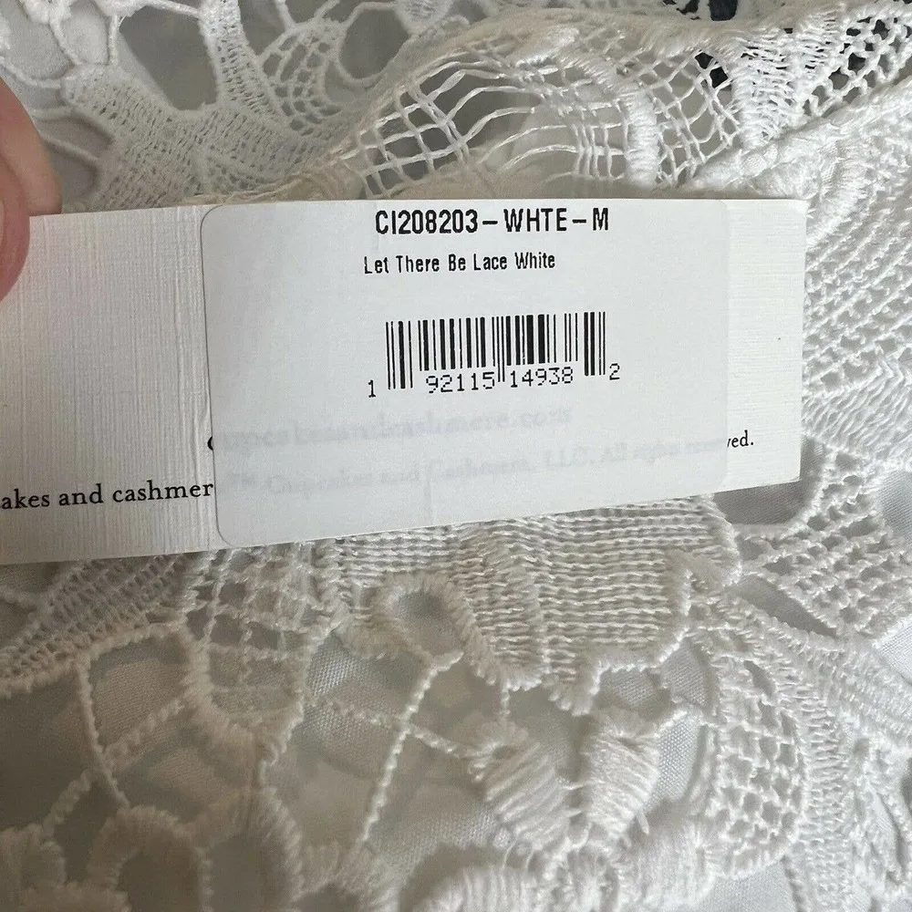 Cupcakes and Cashmere Lace Short Sleeve Dress New Medium - Image 5