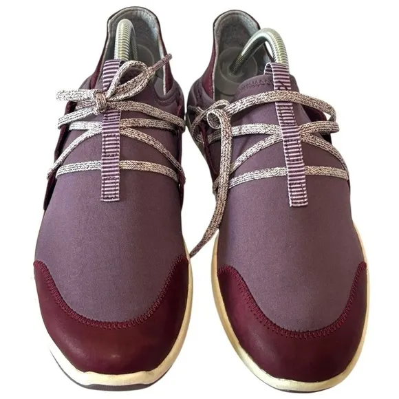 OluKai Miki Li' Mauve‎ Plum Womens sz 9.5 Leather Quick - Image 7
