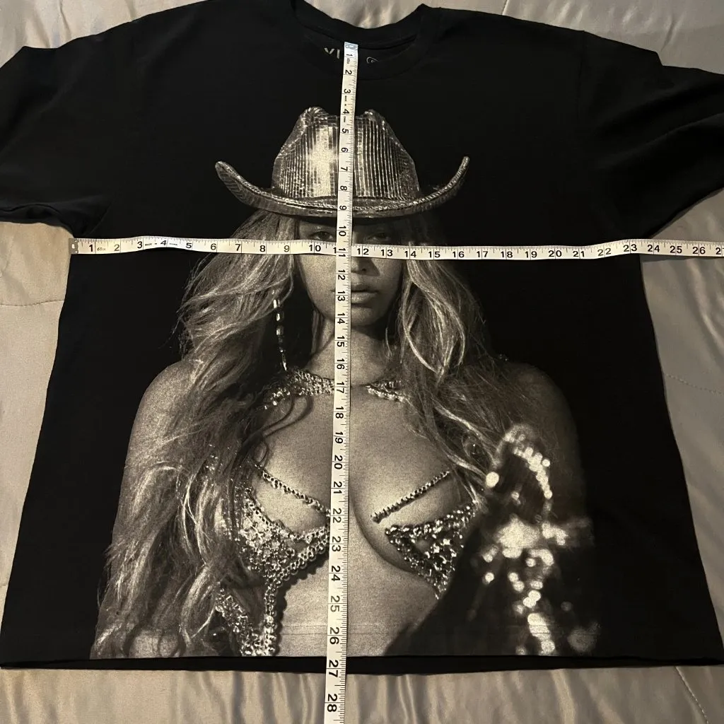 Rare Beyonce Renaissance Tour Shirt XL Black - Image 8