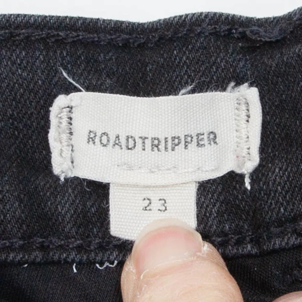Madewell Black Roadtripper High Rise Skinny Denim Jeans Womens Size‎ 23 - Image 6