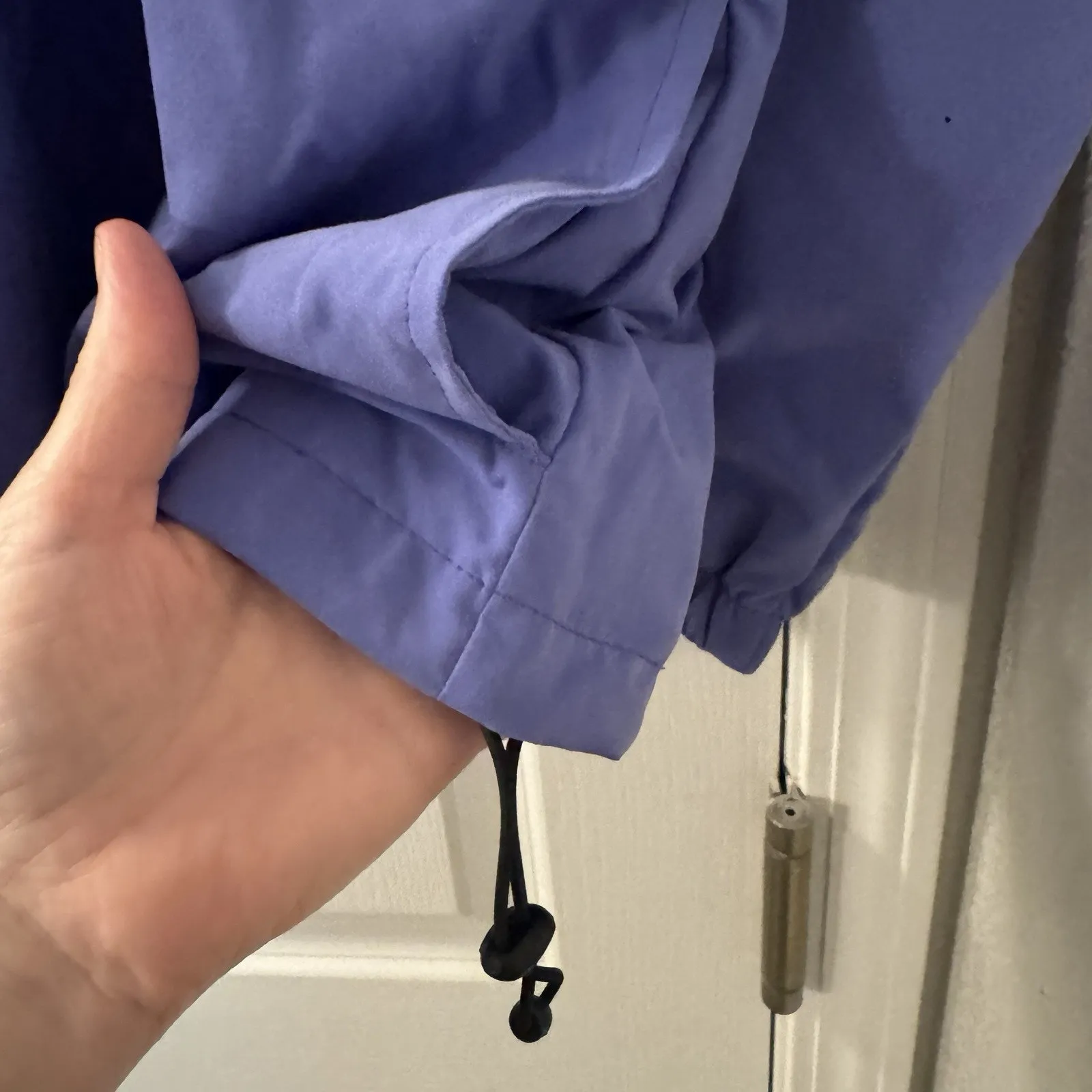 EP Golf Jacket 1/2 Zip Womens L Purple Lavender Pebble Beach Logo Performance Size L - Image 4