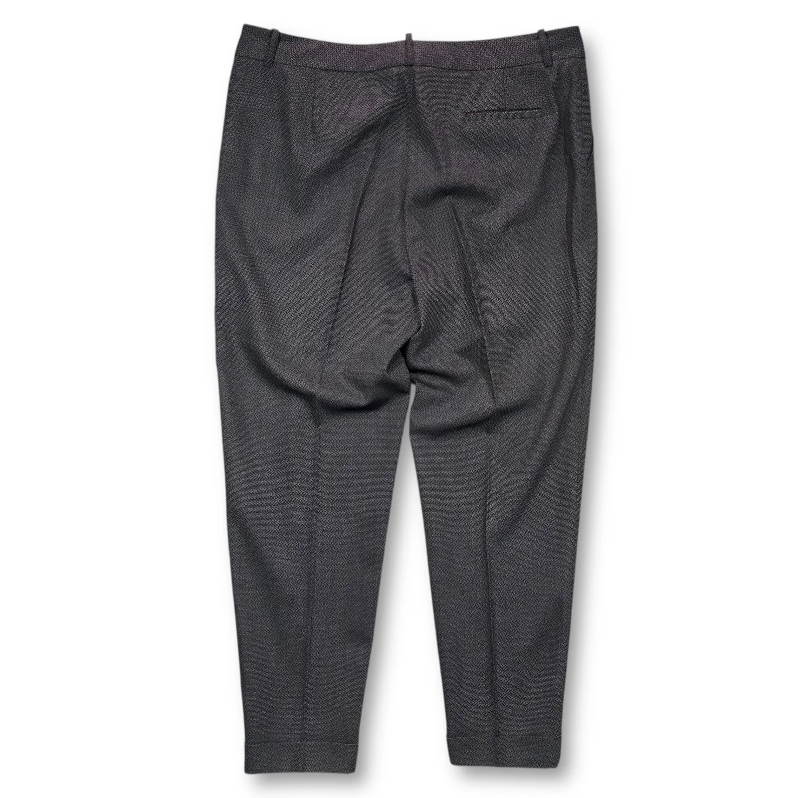 LAFAYETTE 148 NEW YORK Women's Textured Wool Silk Blend Dress Pants Women's 16 Gray - Image 2