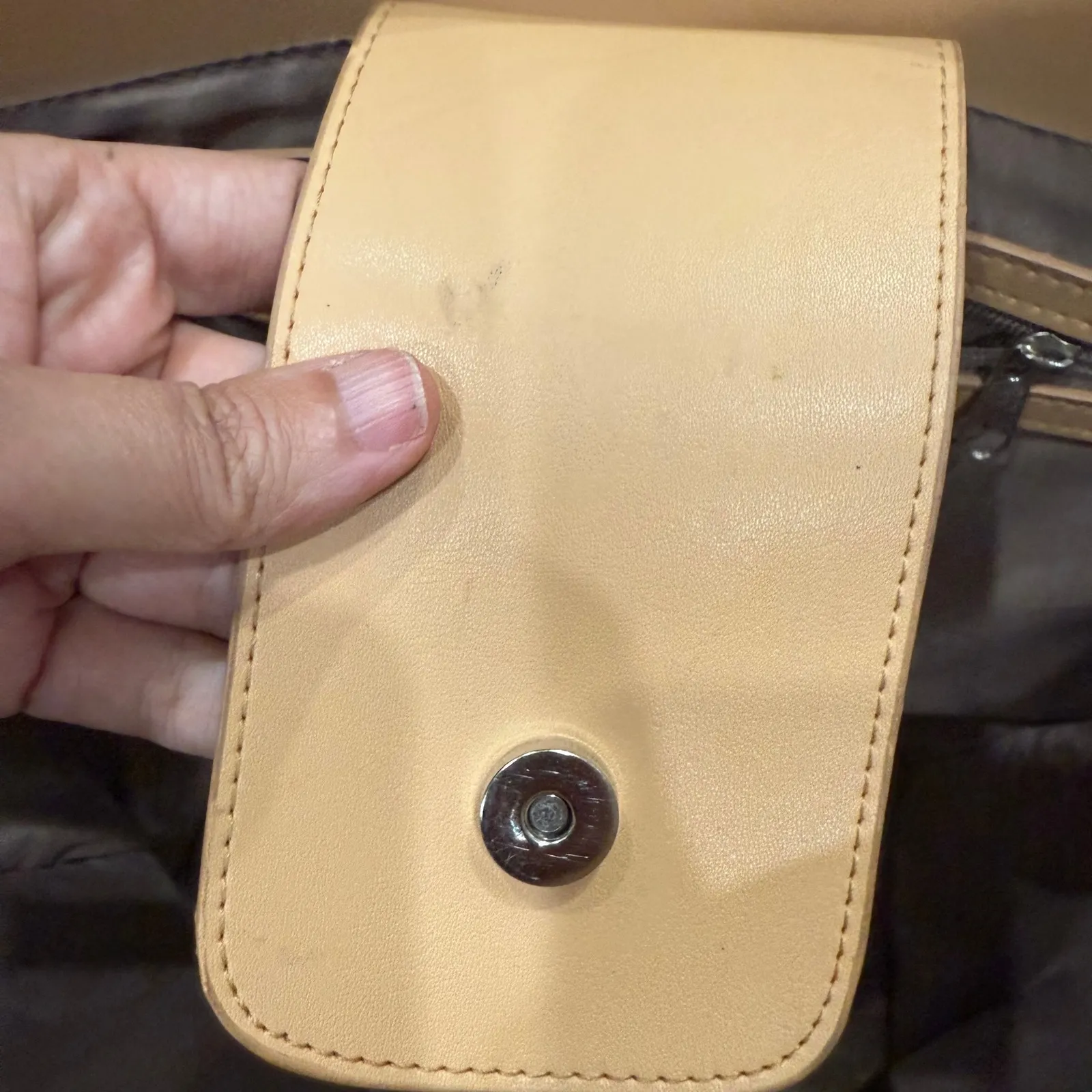 Diane Von‎ Furstenberg DVF Tote Bag Abstract Print Satchel Designer Purse Travel - Image 5