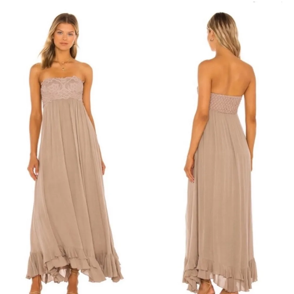Free People Adella Corset‎ dress in Taupe  size Small NWT - Image 4