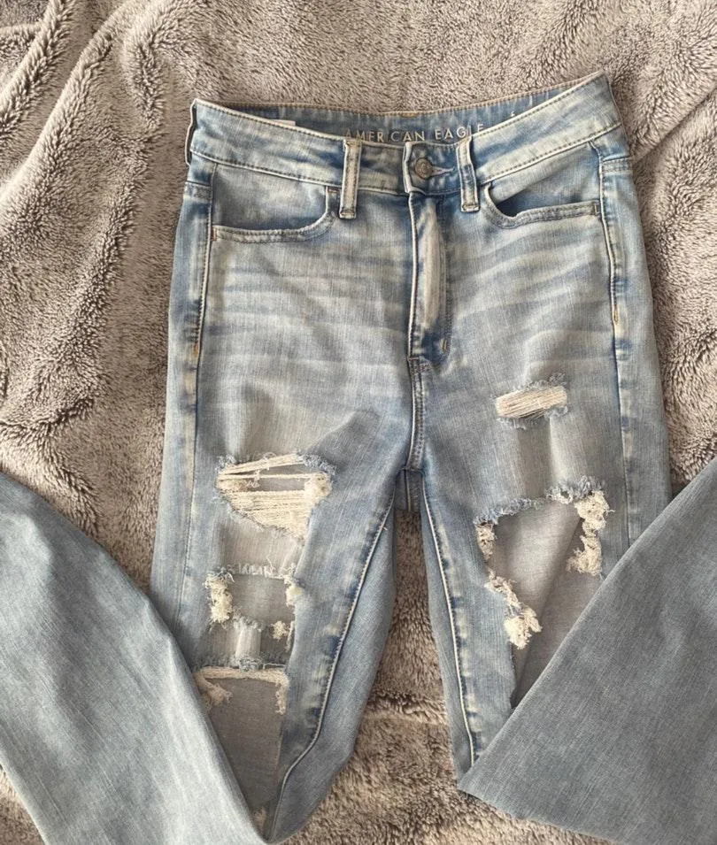 American Eagle Outfitters Distresses Jeans - Image 2
