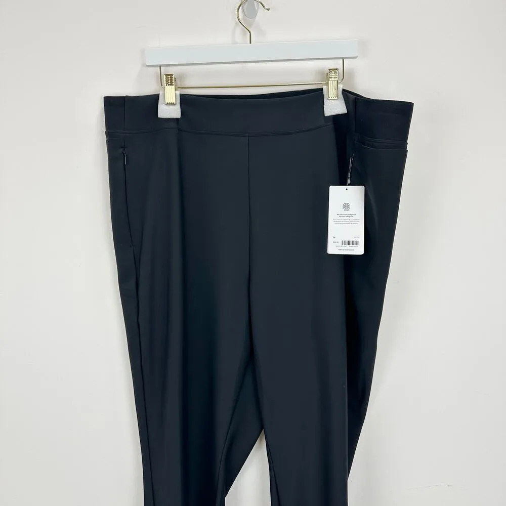 Athleta Stellar Tight Pant Pocket Plus Size Black Plus Size Athleisure US 26 NWT - Image 5
