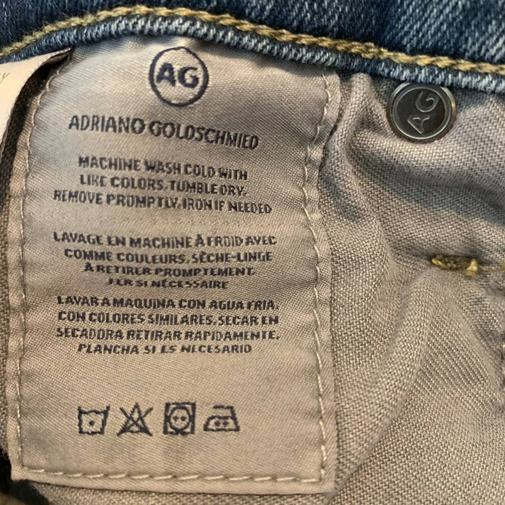 Adriano Goldschmied Jeans Womens 29R Blue The Farrah High‎ Rise Skinny Jeans - Image 10