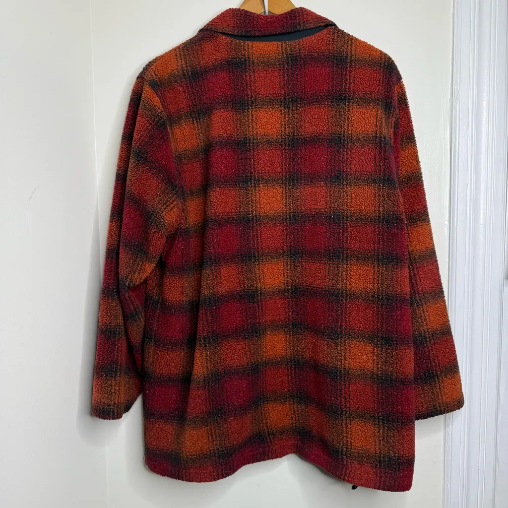 Vintage Eddie Bauer Plaid Jacket Taylor Evermore Women’s Size Large Fall - Image 5