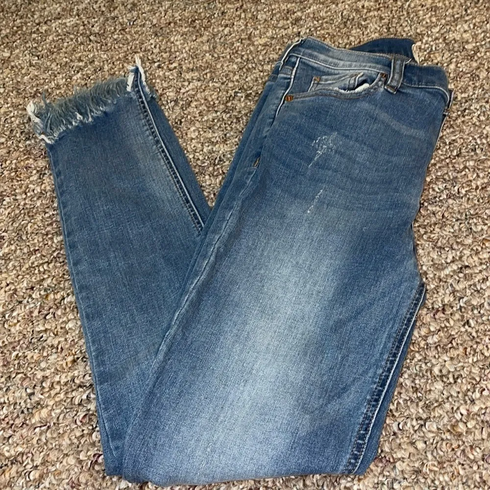 Womens Free People Fringe Jeans - Image 2