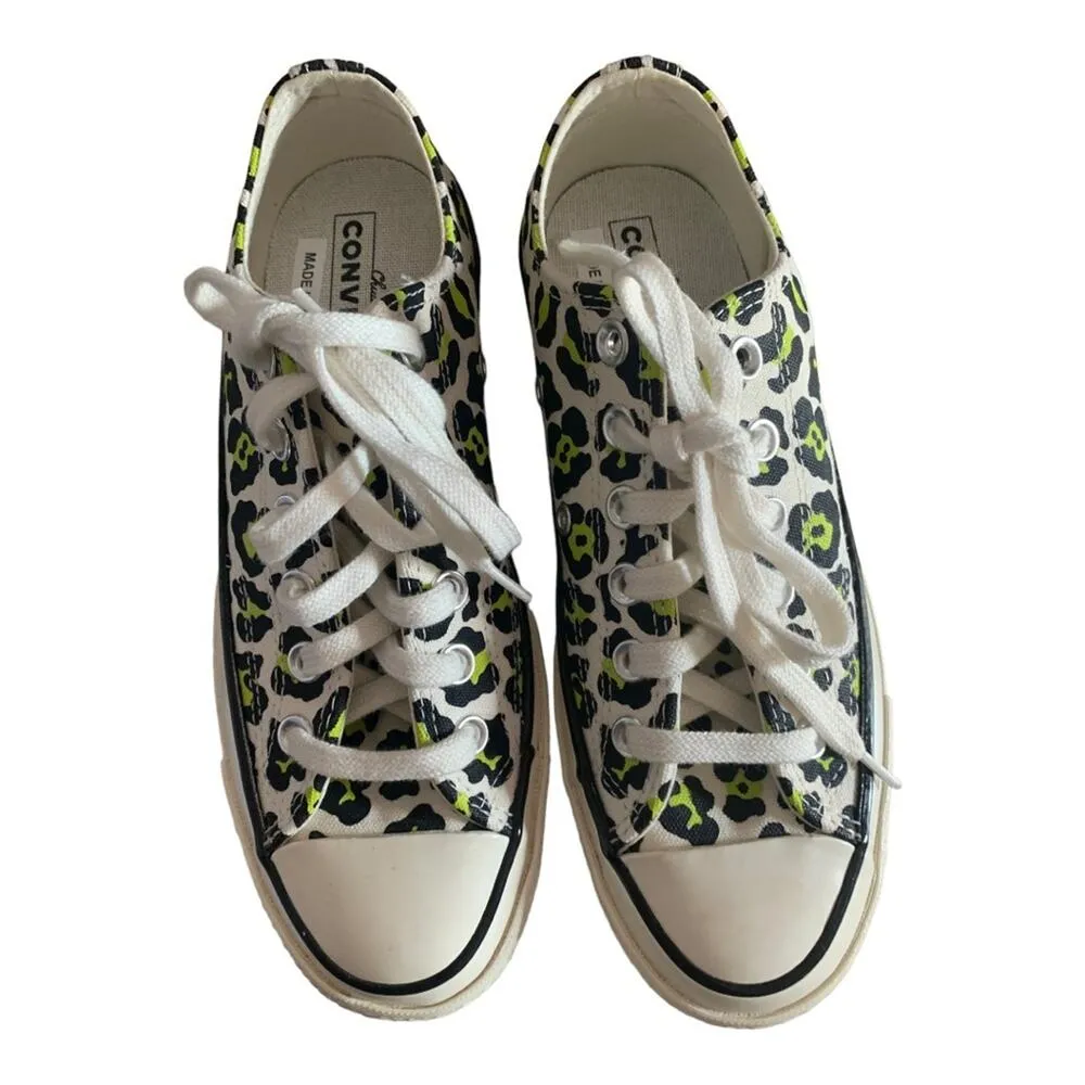 Chuck Taylor converse new electric leopard print womens size 7 men’s size 5 - Image 4