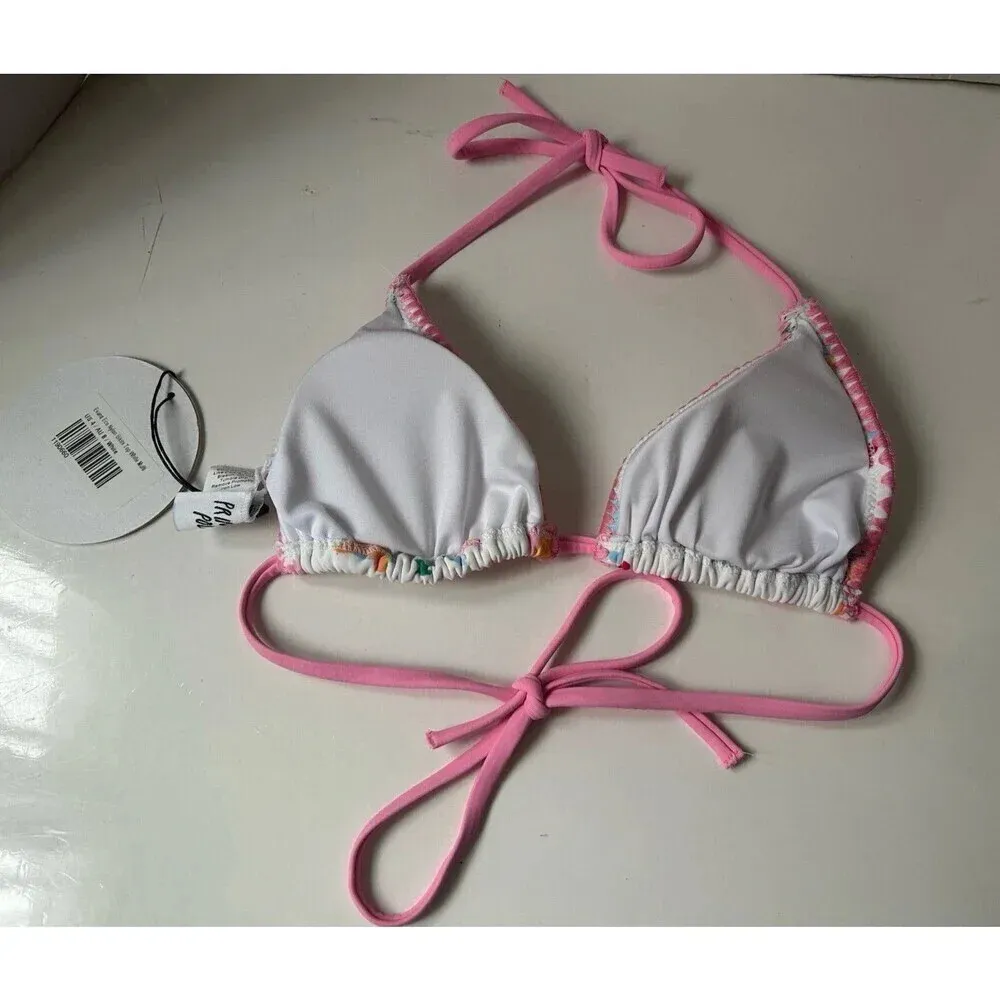 Princess Polly Nylon Bikini Top size 4 NWT - Image 2