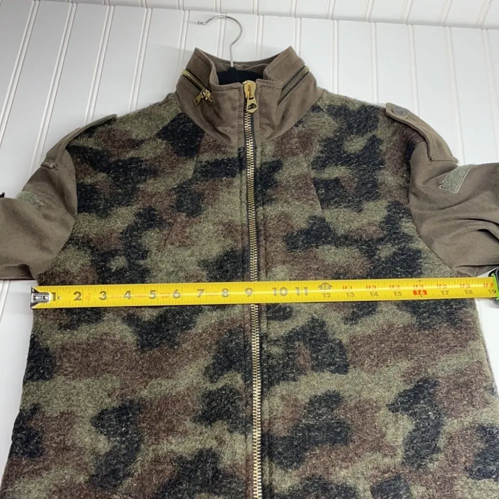 Zara Trafaluc Collection Women’s Long Sleeve Full Zip Up Coat Jacket Size Small - Image 13