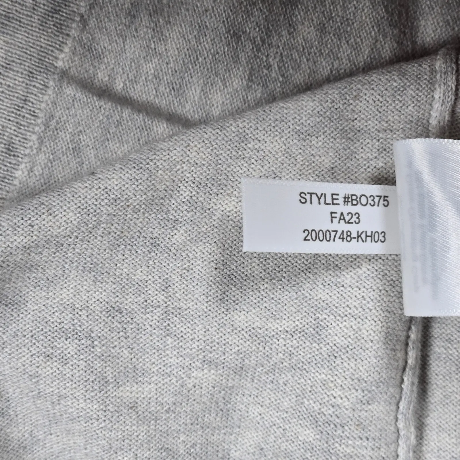 J. Crew Factory Sweater shell Vest in Heather Dusk L BO375‎ Gray Size XL - Image 5