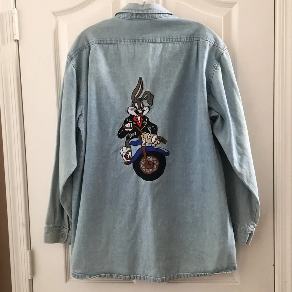 FINAL MARKDOWN Rare vintage acme bugs bunny denim jacket s/m Size undefined - Image 8