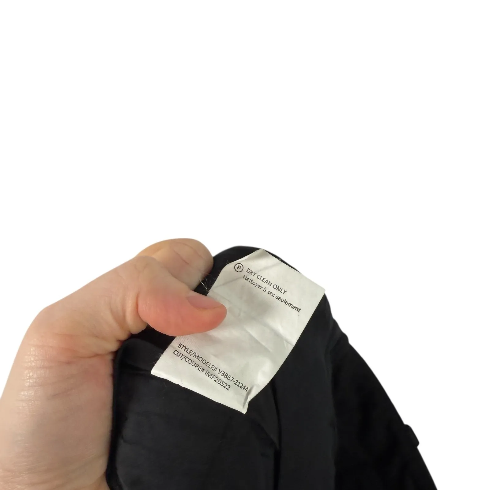 Vince Linen Blend Wide Leg Crop Pants Black Office Career Lagenlook Womens 2 - Image 6