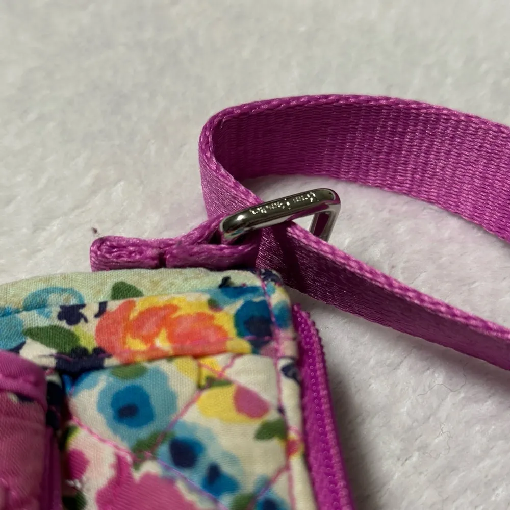 Pink Wildflower Paisley Crossbody Purse - Image 9