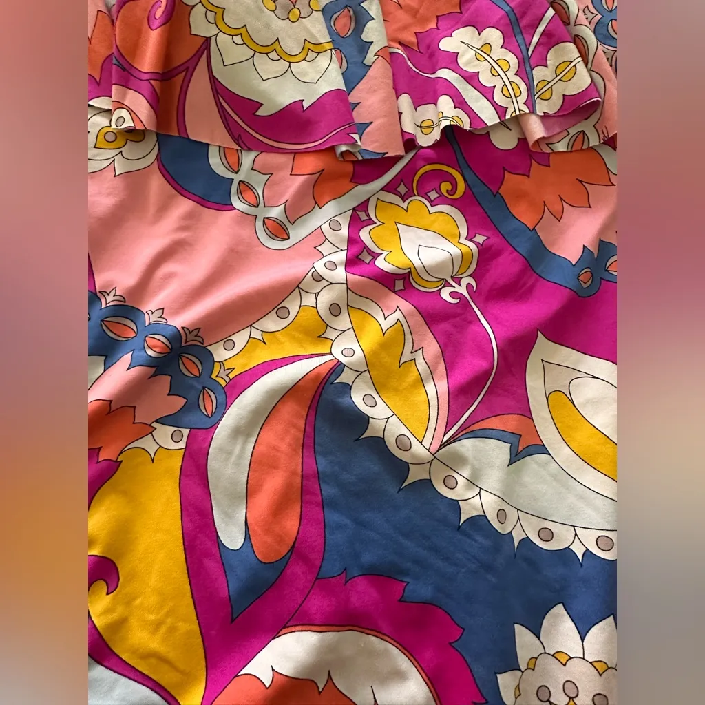 TRINA TURK SEVILLA OFF THE SHOULDERS 1PC SWIMSUIT RUFFLE BANDEAU NWOT - Image 4