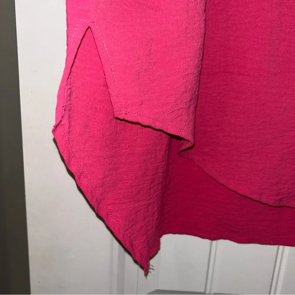 Umgee Pink Button Down Shirt Women’s Small - Image 5