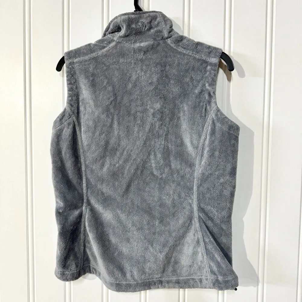MOUNTAIN HARDWEAR Vest Women Size S/P Fleece Sleeveless Pocket Full Zip Collared - Image 5