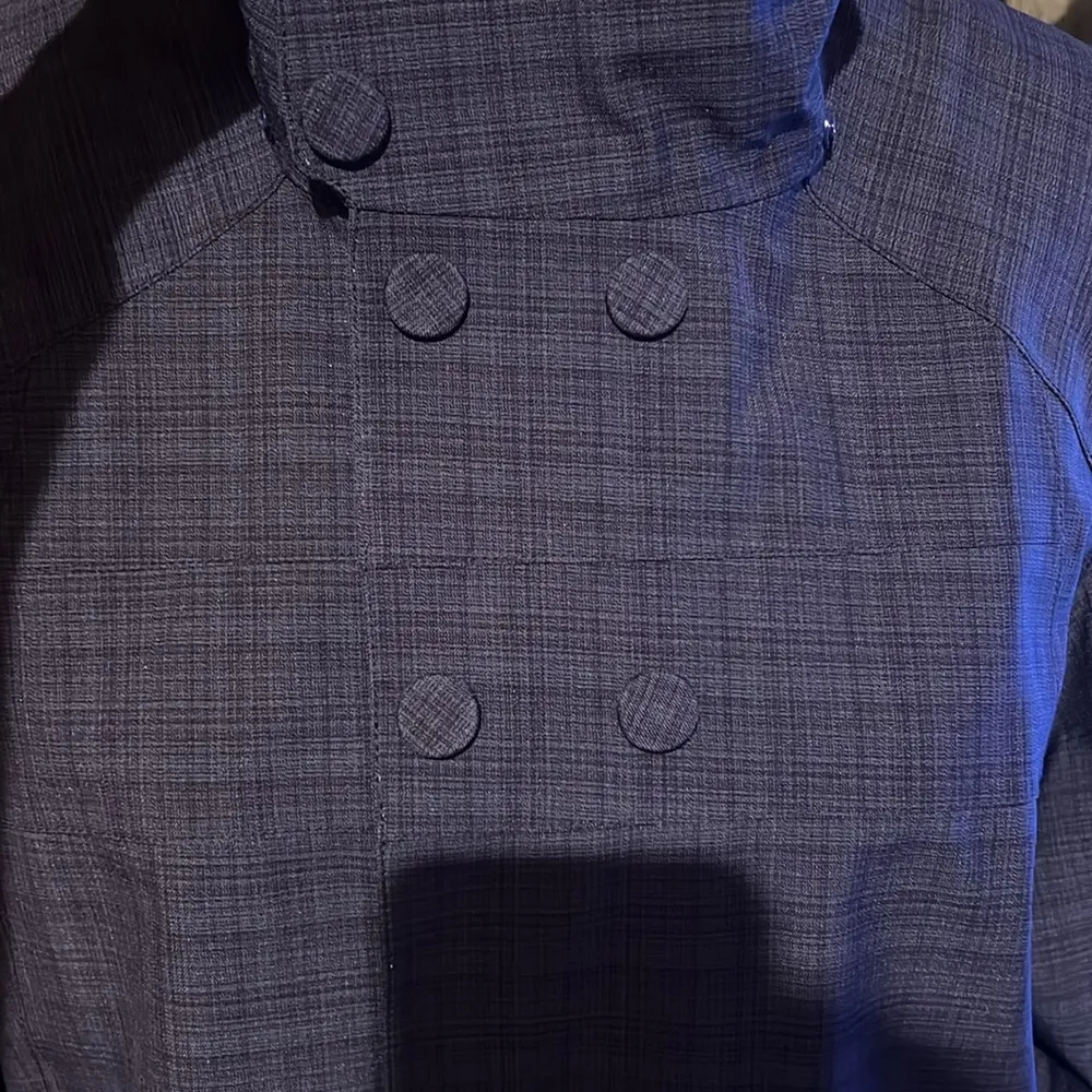 REI E1 Elements Rain Jacket Women's L purple Full Zip Size L - Image 4