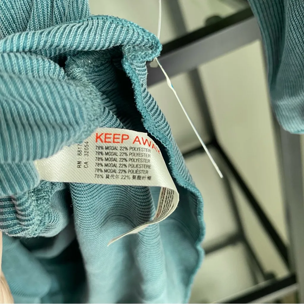 NWT Free People Intimately Talk To Me Side Cinched Tee - Image 3