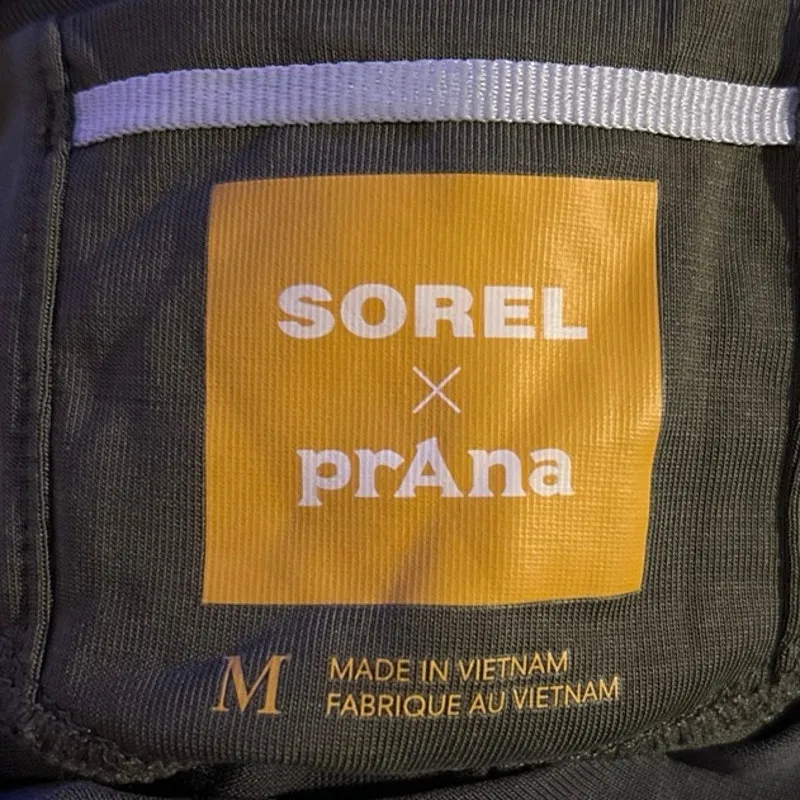 Sorel x Prana Size M Wandering Soul Mock Neck Tank Top Athletic Workout Gray Size M - Image 6