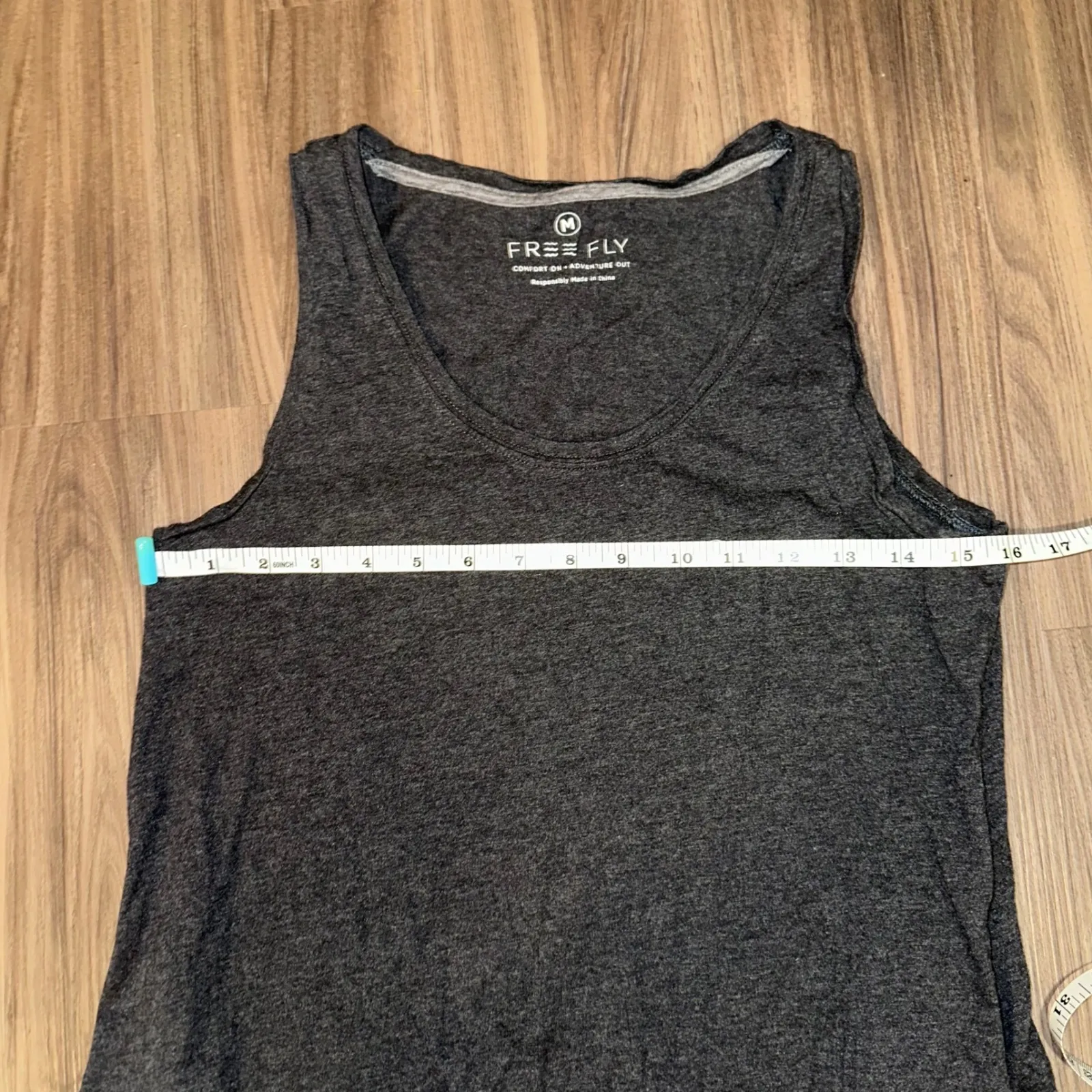 Free Fly Womens Maxi Dress Sleeveless Tank Dress Casual Comfortable Size‎ M Gray Size M - Image 3