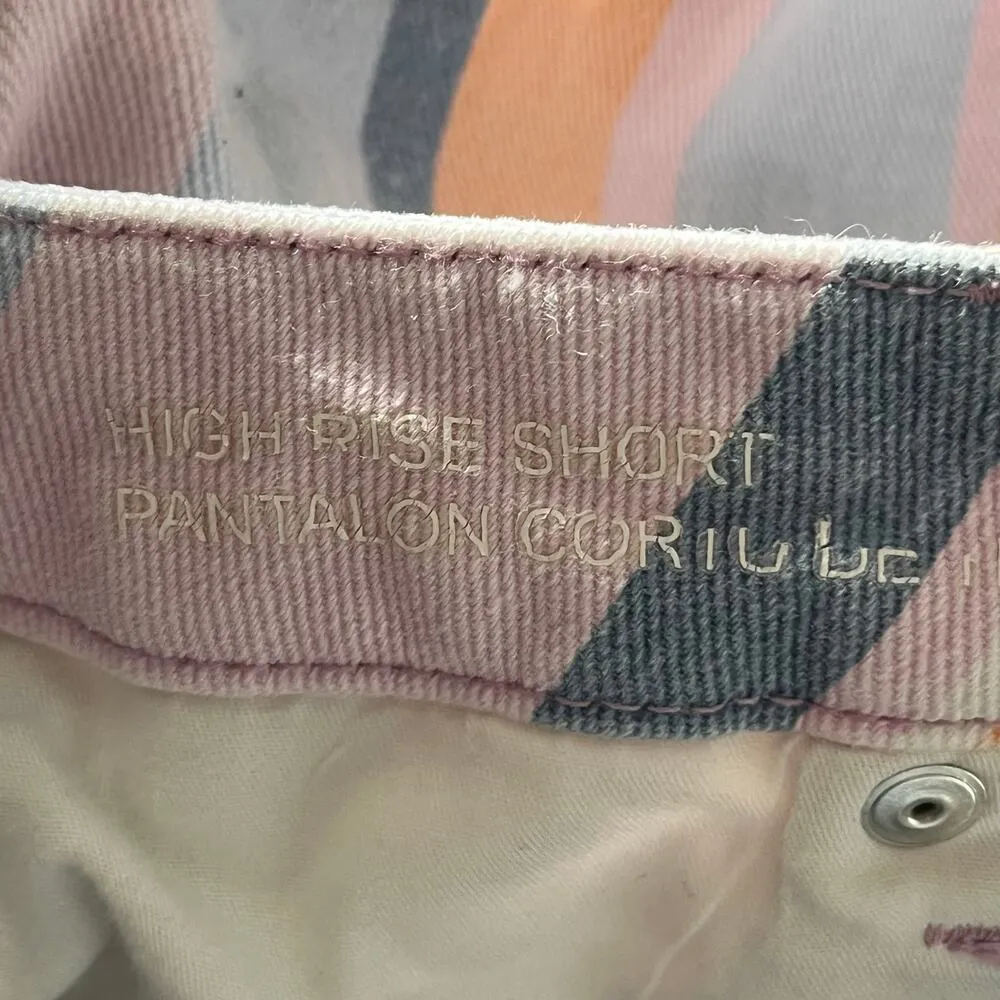 Wild Fable Striped Denim Shorts - Size 2 - Image 3