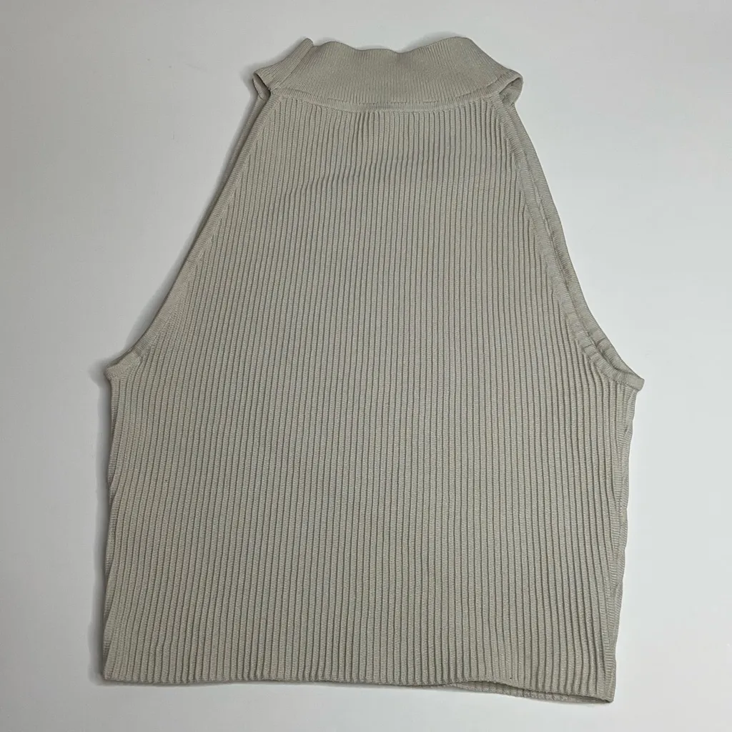 Babaton Sculpt Knit Mock neck Top - Image 2