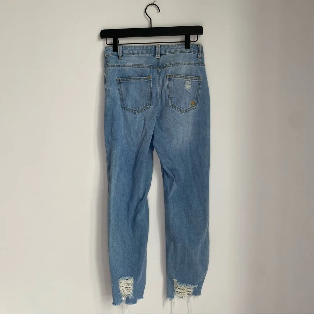 Indigo Rein Distressed Jeans - Image 2