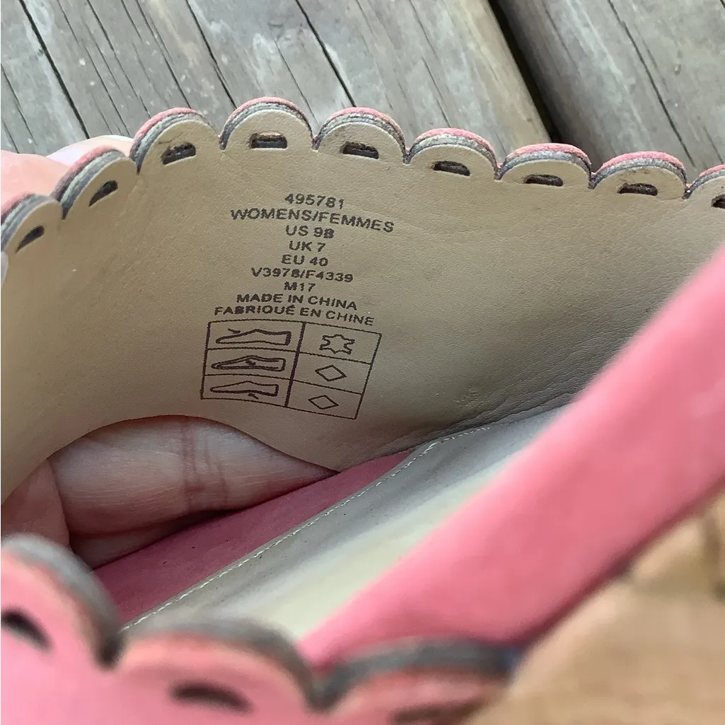 Super CUTE wedge sandals 🌷🌷🌷 Pink Size 9 - Image 9