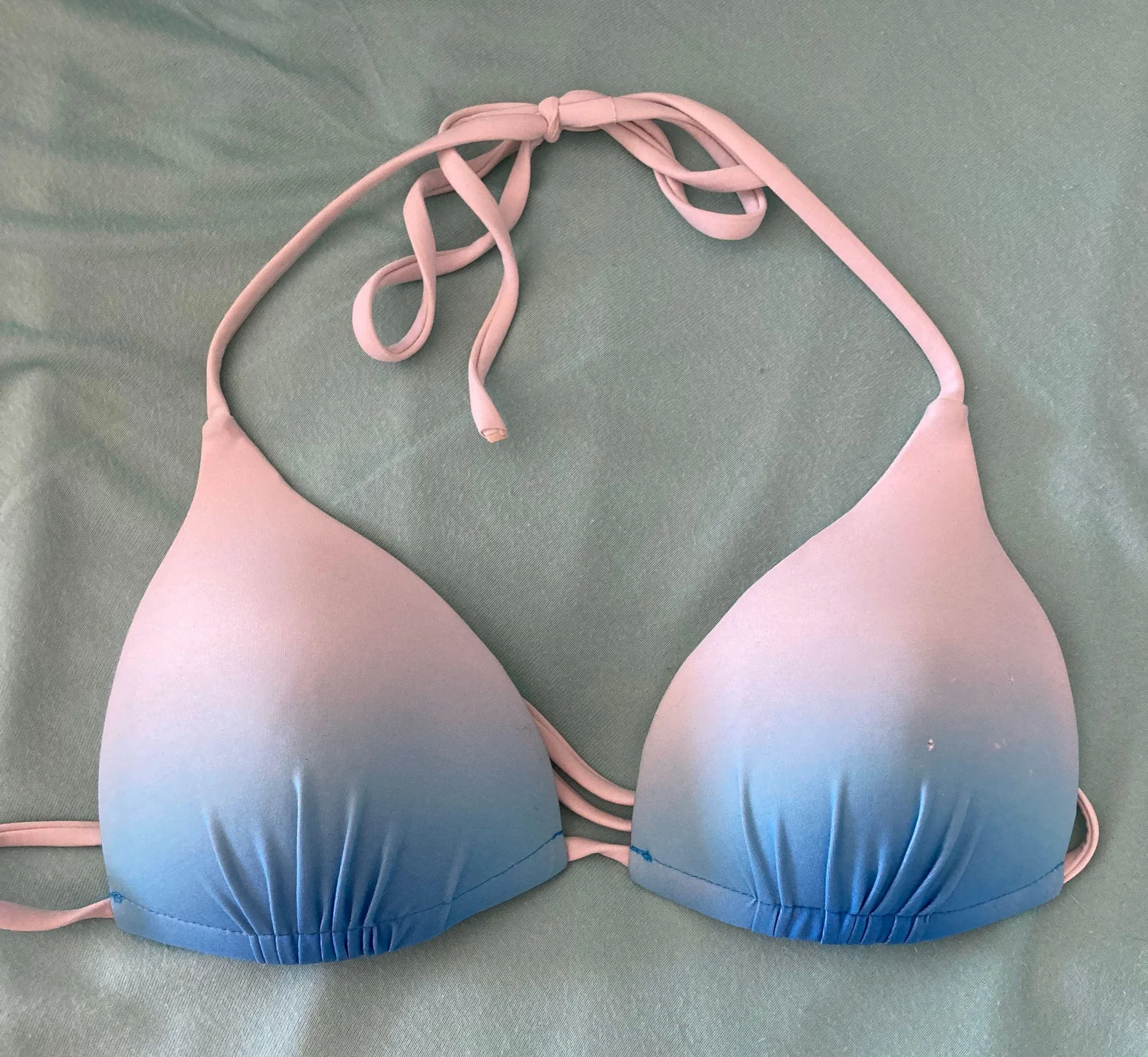 Blue And White Bikini Size M - Image 3