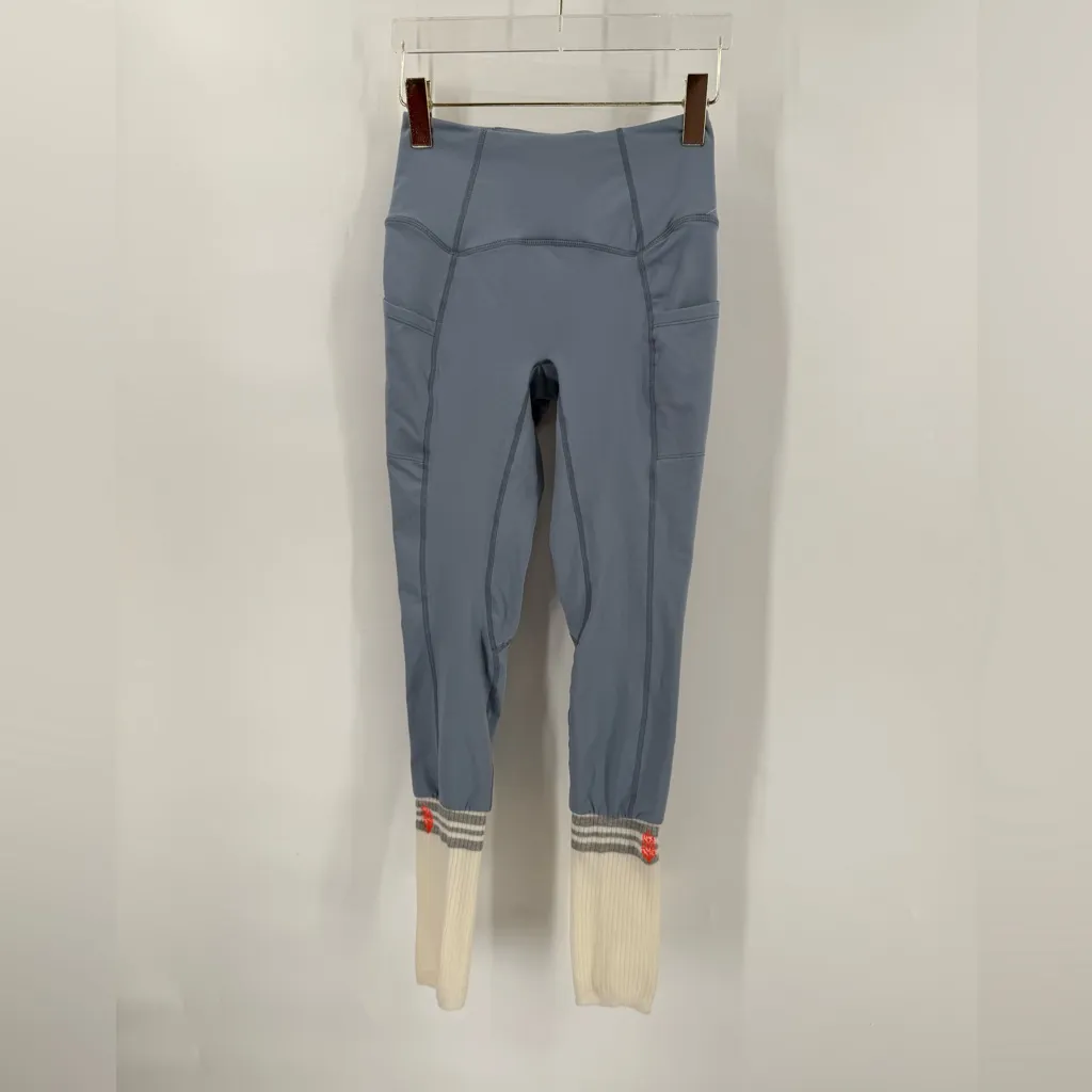 FP Movement by Free People Sock It To Me Blue Leggings-‎ Size XS - Image 5