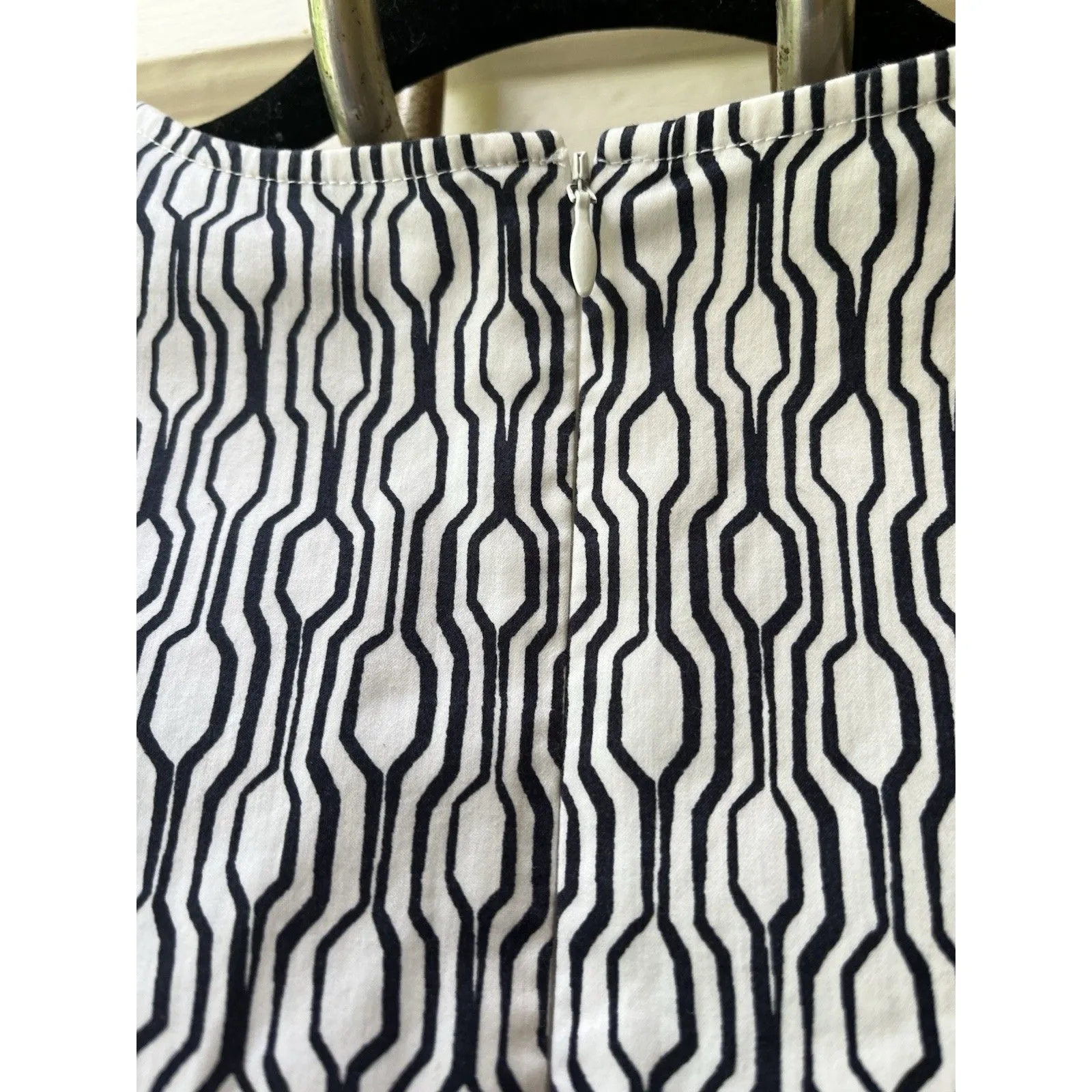 ANN TAYLOR Sheath Dress 0 Geometric Avante garde office work corporate casual - Image 7