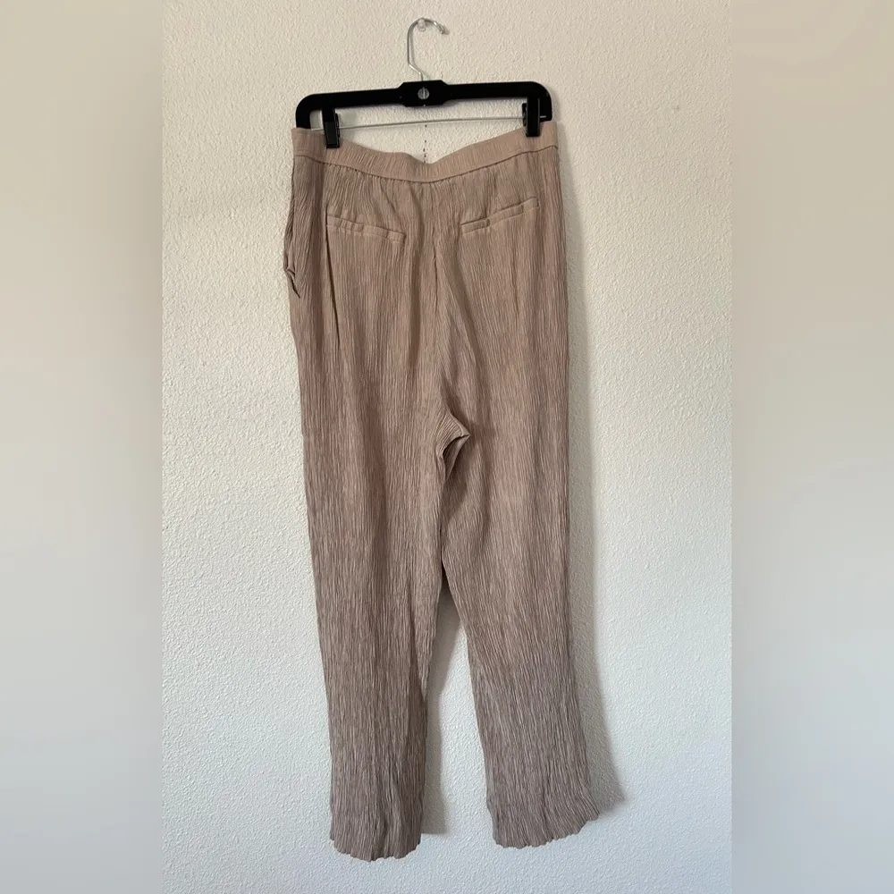 Jason wu 2 piece set crepe wide leg pant and vest top sz Large - Image 11