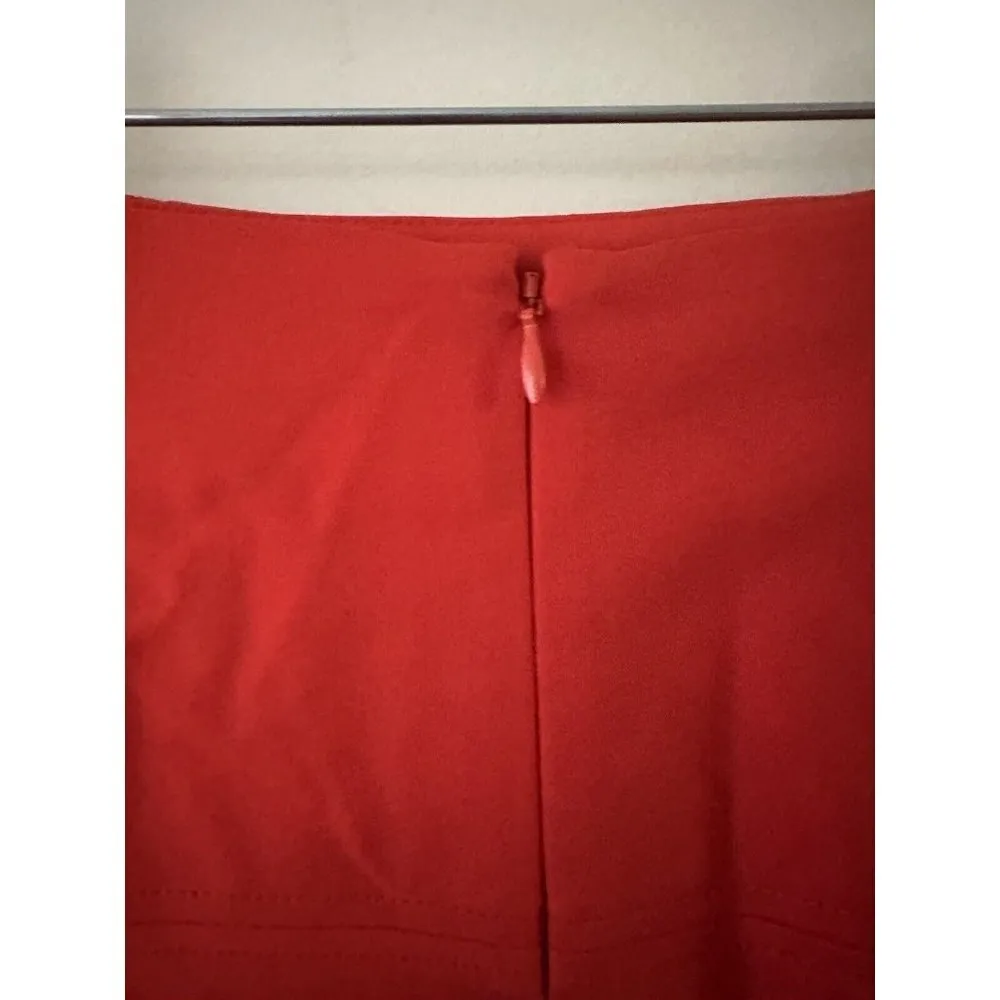 New Ann Taylor Loft Burnt A Line Mini Skirt Sz 0 Office Feminine Preppy - Image 3