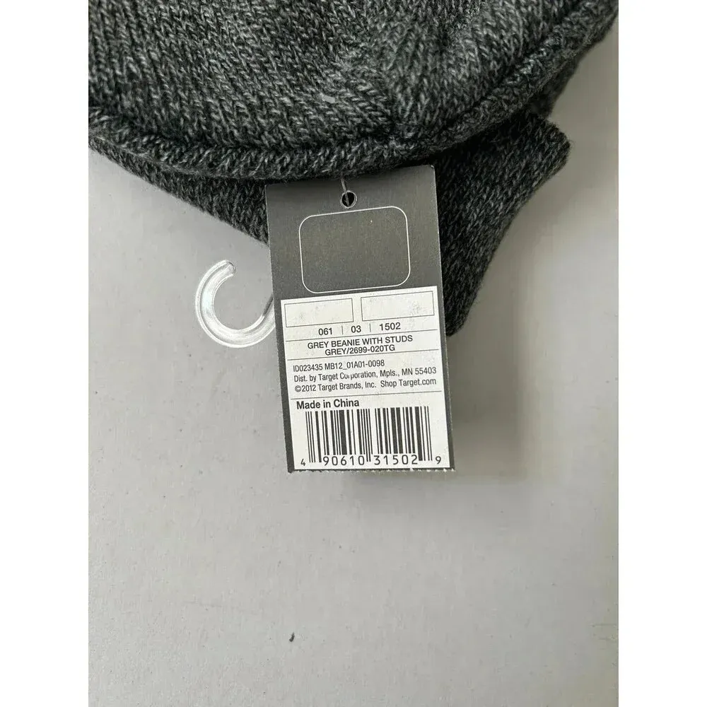 Mossimo Women’s Studded Beanie Hat NWT - Image 4