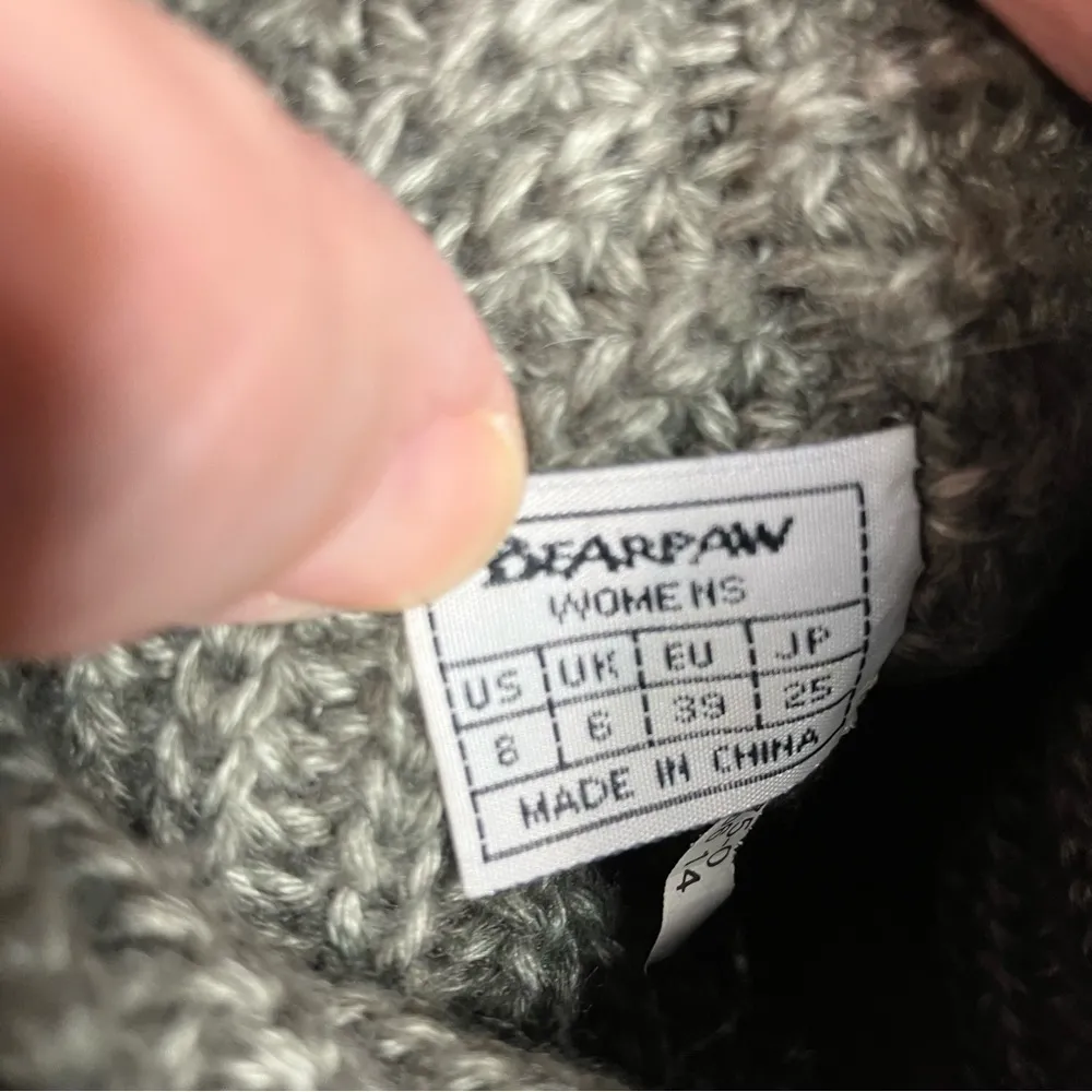 Women’s bearpaw knit tall‎ boots size 8 - Image 5