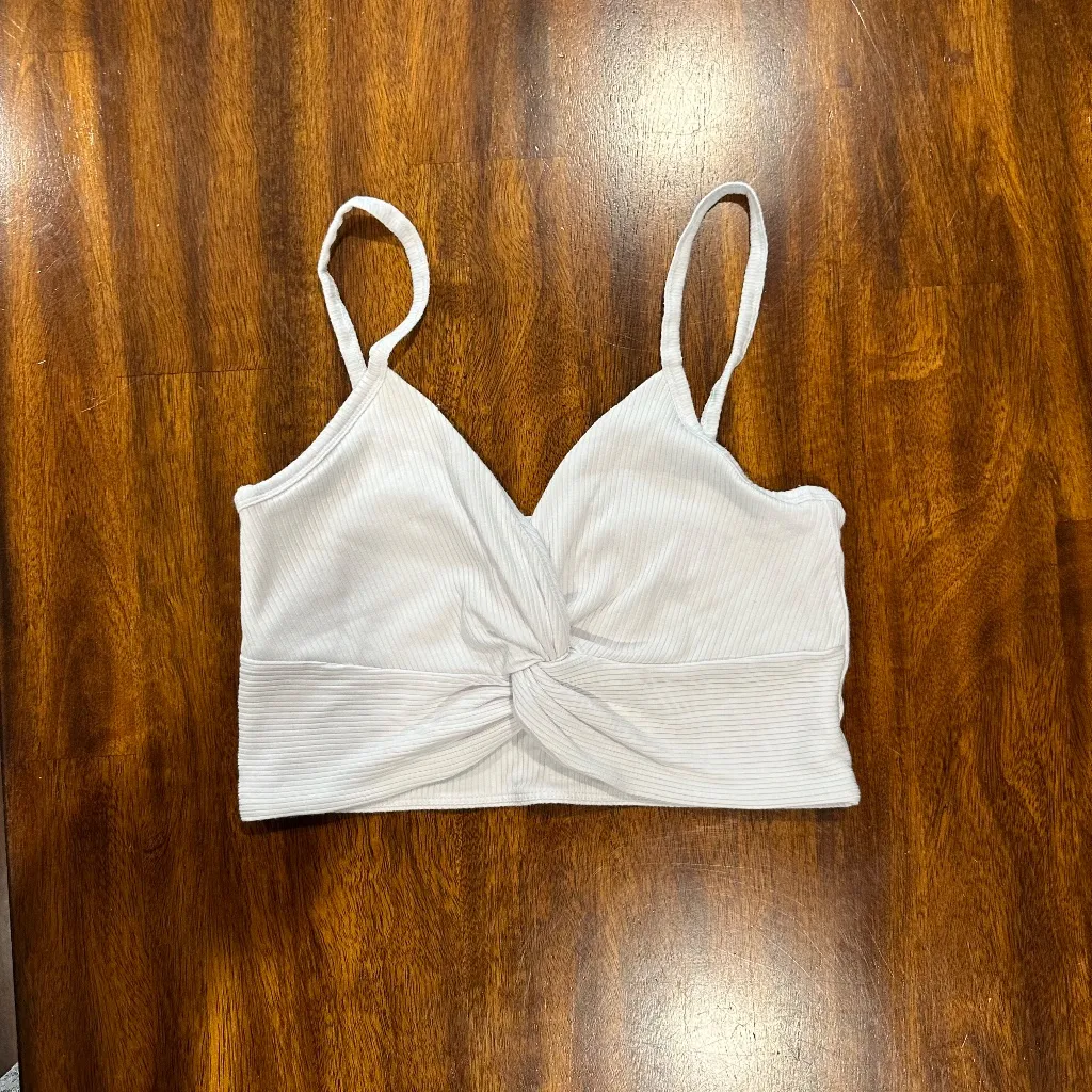 Aritzia Wilfred‎ Crop Top White - Size S. - Image 6